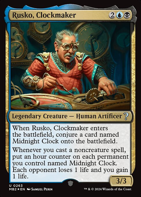 Rusko, Clockmaker (263) [Mystery Booster 2]