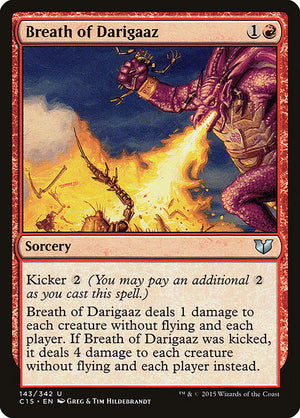 Breath of Darigaaz (143) [Commander 2015]