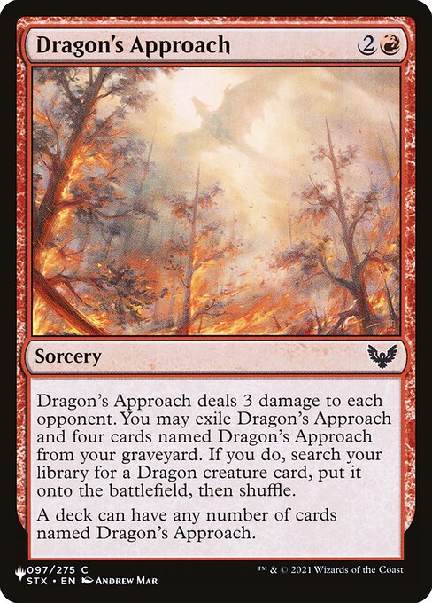 Dragon's Approach (STX-97) [The List]