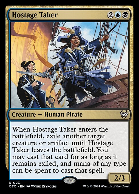 Hostage Taker (231) [Outlaws of Thunder Junction Commander]