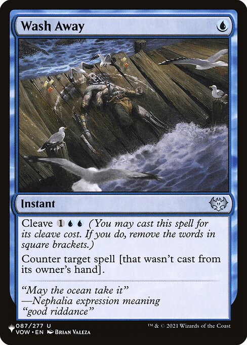 Wash Away (VOW-87) [The List]