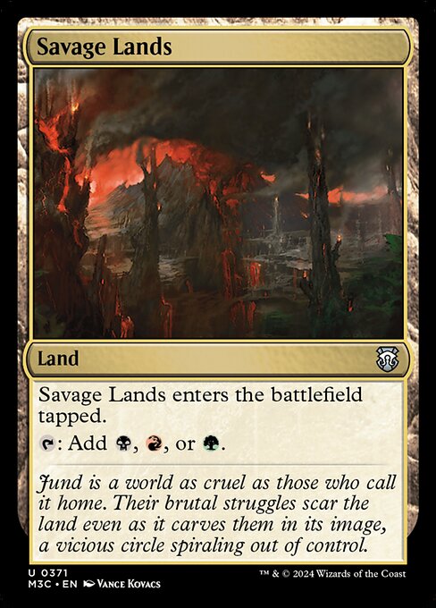 Savage Lands (371) [Modern Horizons 3 Commander]