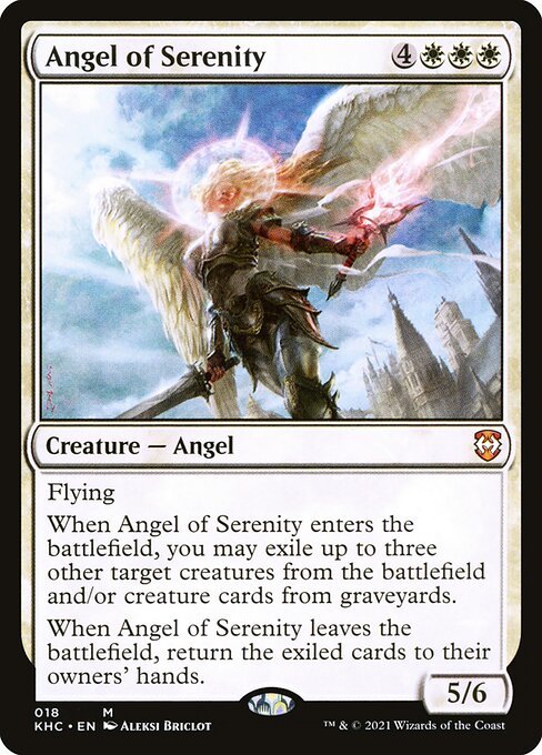 Angel of Serenity (18) [Kaldheim Commander]