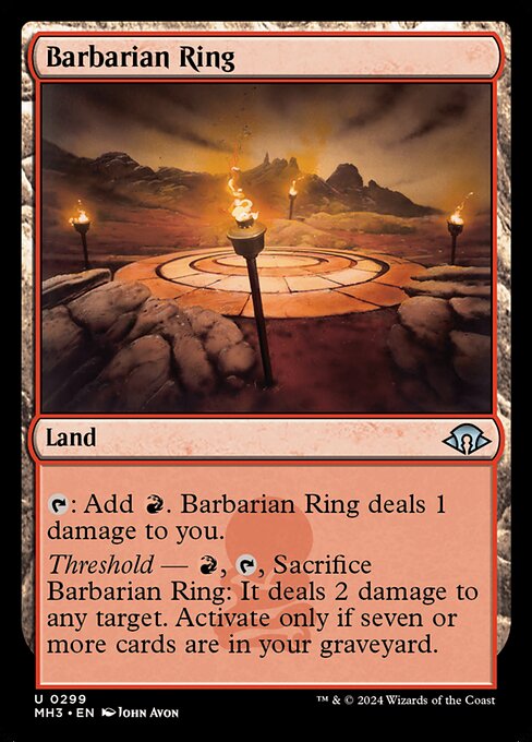 Barbarian Ring (299) [Modern Horizons 3]