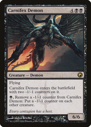 Carnifex Demon (57) [Scars of Mirrodin]