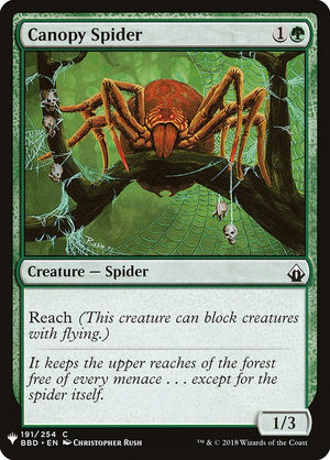 Canopy Spider (BBD-191) [The List]