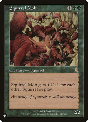 Squirrel Mob (ODY-273) [The List]
