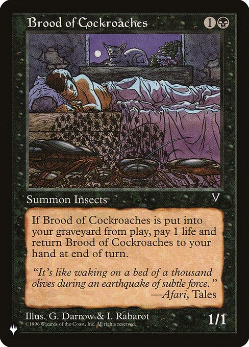 Brood of Cockroaches (VIS-53) [The List]