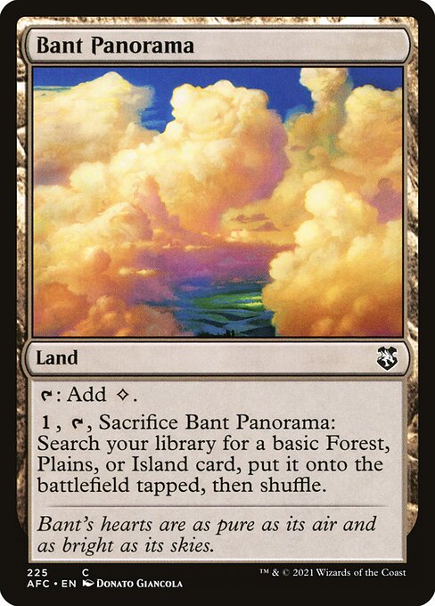 Bant Panorama (225) [Forgotten Realms Commander]
