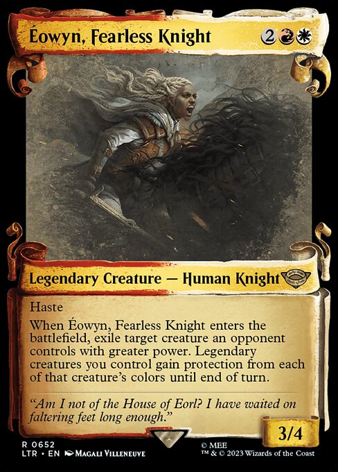 Éowyn, Fearless Knight (652) [The Lord of the Rings: Tales of Middle-earth] [Showcase]