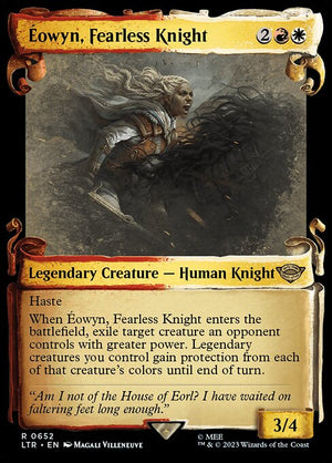 Éowyn, Fearless Knight (652) [The Lord of the Rings: Tales of Middle-earth] [Showcase]