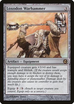 Loxodon Warhammer (94) [Duels of the Planeswalkers]