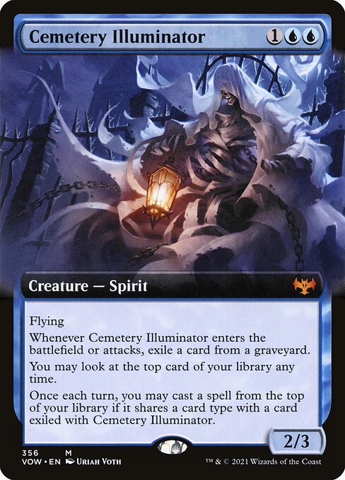 Cemetery Illuminator (356) [Innistrad: Crimson Vow] [Extended Art]