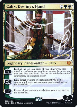 Calix, Destiny's Hand (211s) [Theros Beyond Death Promos]