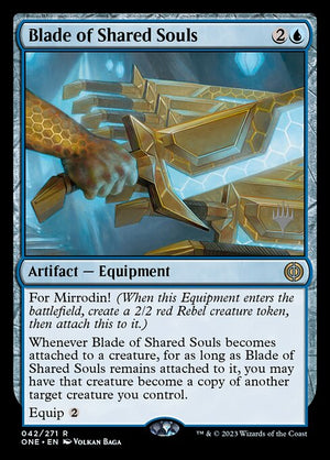 Blade of Shared Souls (42p) [Phyrexia: All Will Be One Promos]