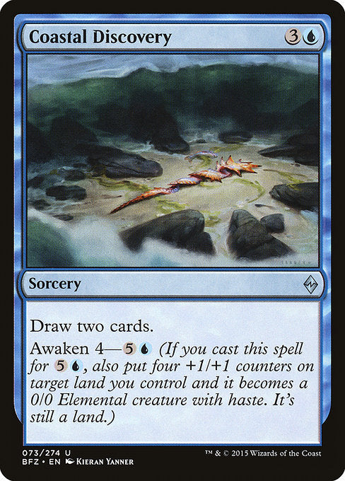 Coastal Discovery (73) [Battle for Zendikar]