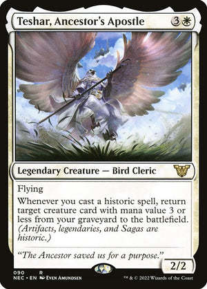 Teshar, Ancestor's Apostle (90) [Neon Dynasty Commander]