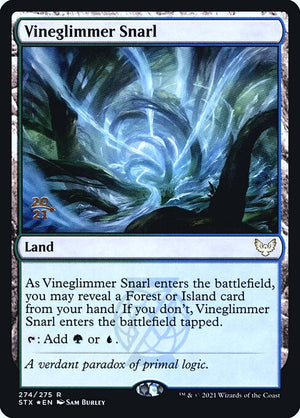 Vineglimmer Snarl (274s) [Strixhaven: School of Mages Promos]