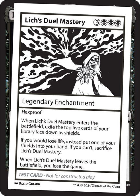 Lich's Duel Mastery (999-LDM) [Mystery Booster 2]