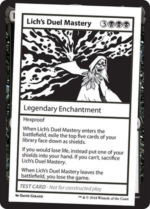 Lich's Duel Mastery (999-LDM) [Mystery Booster 2]