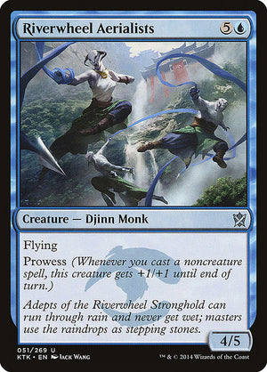 Riverwheel Aerialists (51) [Khans of Tarkir]