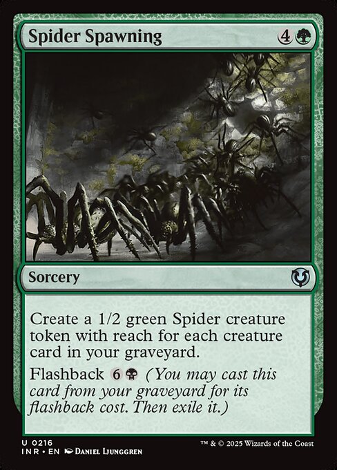 Spider Spawning (216) [Innistrad Remastered]