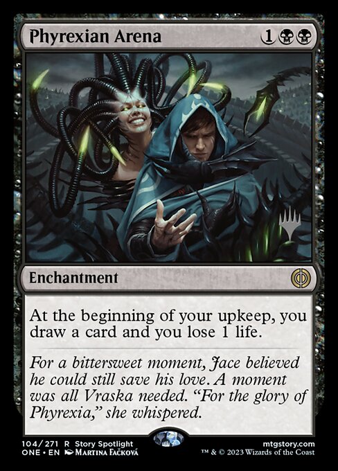 Phyrexian Arena (104p) [Phyrexia: All Will Be One Promos]