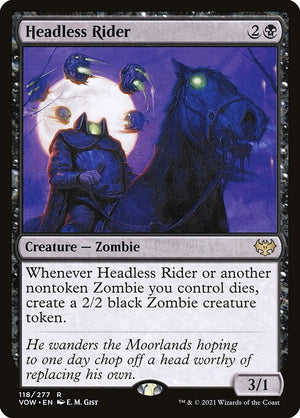 Headless Rider (118) [Innistrad: Crimson Vow]