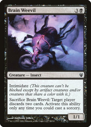 Brain Weevil (58) [Duel Decks: Izzet vs. Golgari]