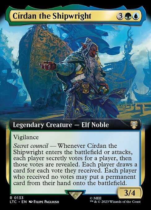 Círdan the Shipwright (133) [Tales of Middle-earth Commander] [Extended Art]