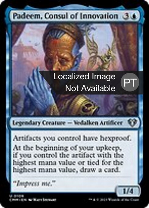 Padeem, Consul of Innovation (109) [Commander Masters]