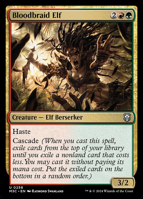 Bloodbraid Elf (256) [Modern Horizons 3 Commander]