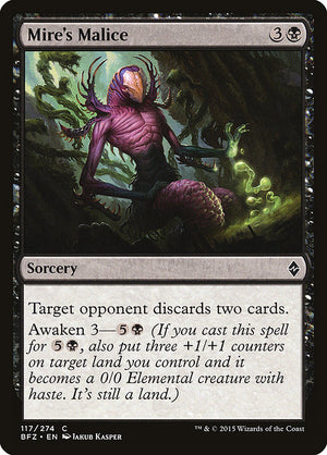 Mire's Malice (117) [Battle for Zendikar]