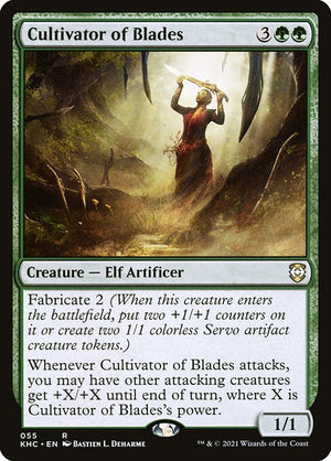 Cultivator of Blades (55) [Kaldheim Commander]