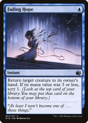 Fading Hope (51) [Innistrad: Midnight Hunt]