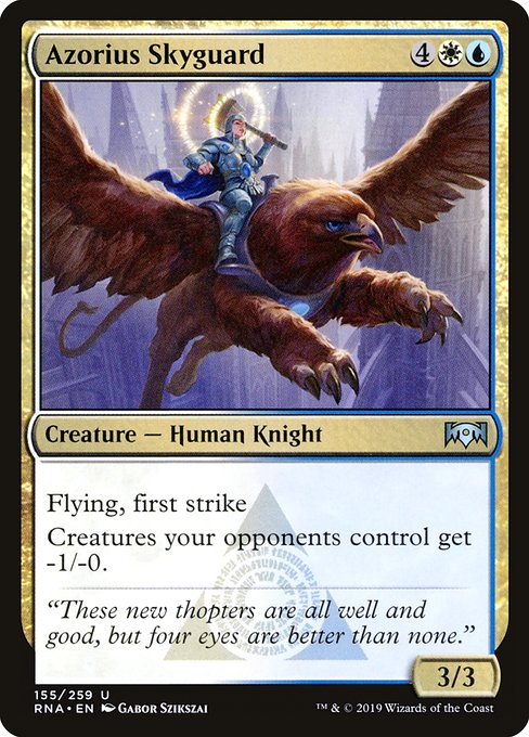 Azorius Skyguard (155) [Ravnica Allegiance]