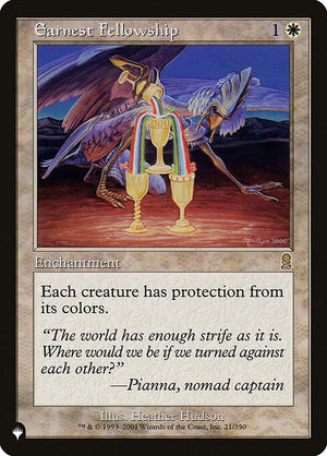 Earnest Fellowship (ODY-21) [The List]