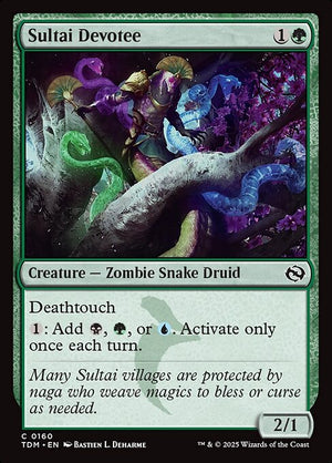 Sultai Devotee (160) [Tarkir: Dragonstorm]