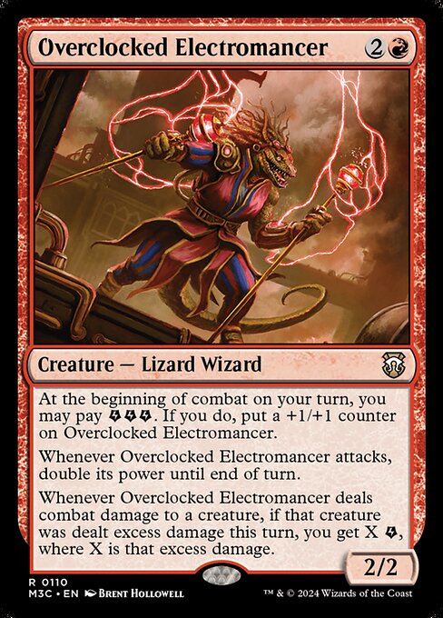 Overclocked Electromancer (110) [Modern Horizons 3 Commander]