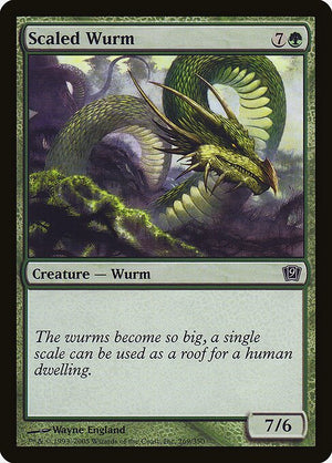 Scaled Wurm (269★) [Ninth Edition]