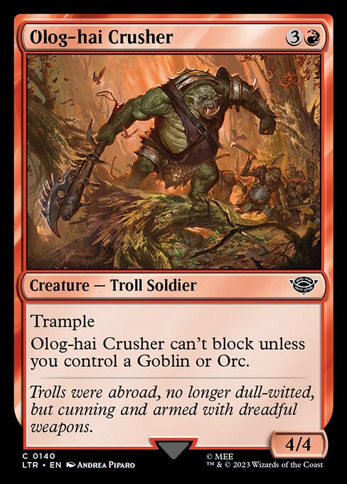 Olog-hai Crusher (140) [The Lord of the Rings: Tales of Middle-earth]