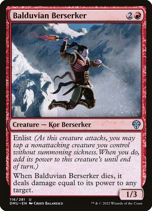 Balduvian Berserker (116) [Dominaria United]