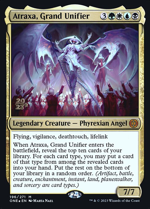 Atraxa, Grand Unifier (196s) [Phyrexia: All Will Be One Promos]