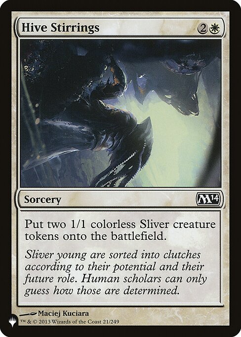 Hive Stirrings (M14-21) [The List]