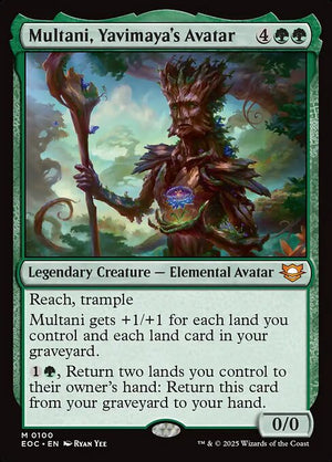 Multani, Yavimaya's Avatar (100) [Edge of Eternities Commander]
