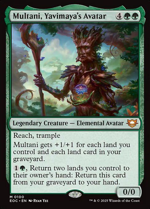 Multani, Yavimaya's Avatar (100) [Edge of Eternities Commander]