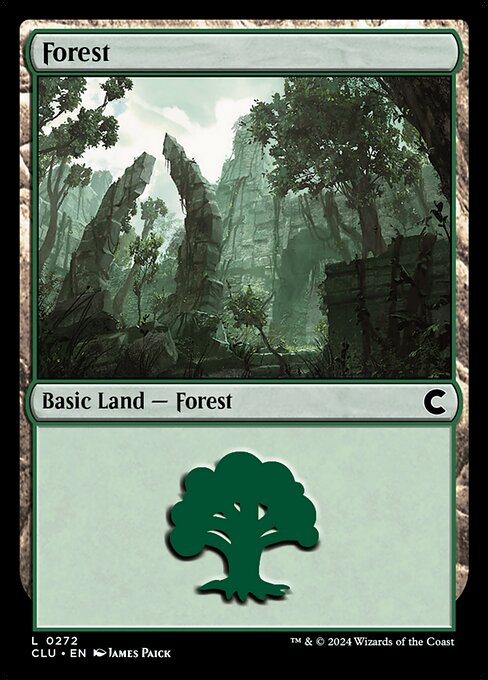 Forest (272) [Ravnica: Clue Edition]