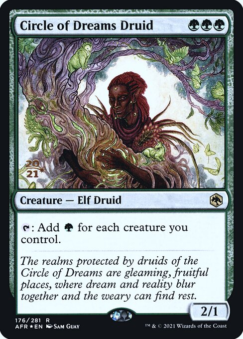 Circle of Dreams Druid (176s) [Adventures in the Forgotten Realms Promos]