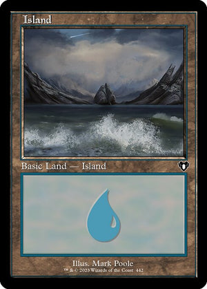 Island (442) [Commander Masters]