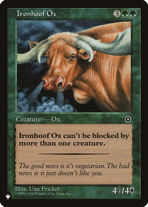 Ironhoof Ox (P02-130) [The List]